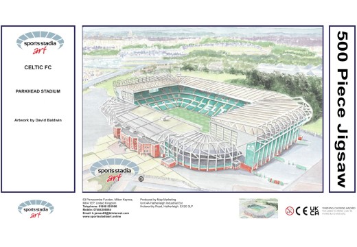 Parkhead Stadium Fine Art Jigsaw Puzzle - Celtic FC Parkhead Stadium Fine Art Jigsaw Puzzle - Celtic FC